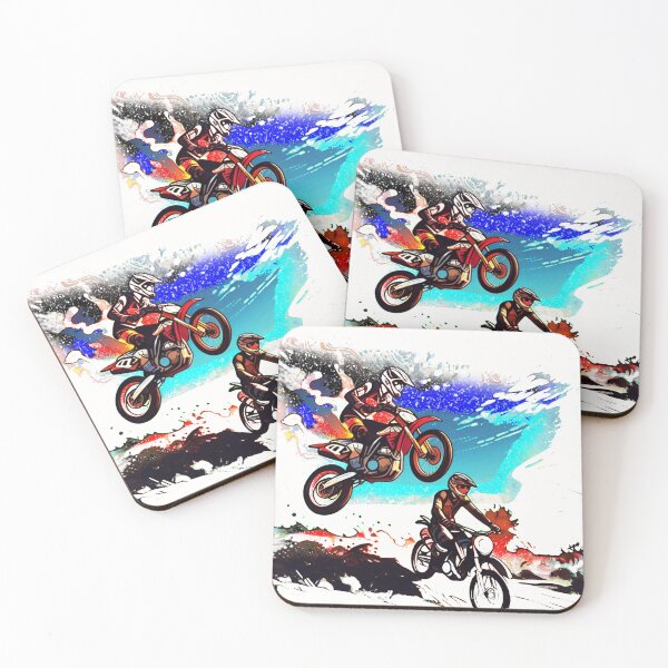 Item preview, Racing To Win - Motocross Racers designed and sold by NaturePrints.