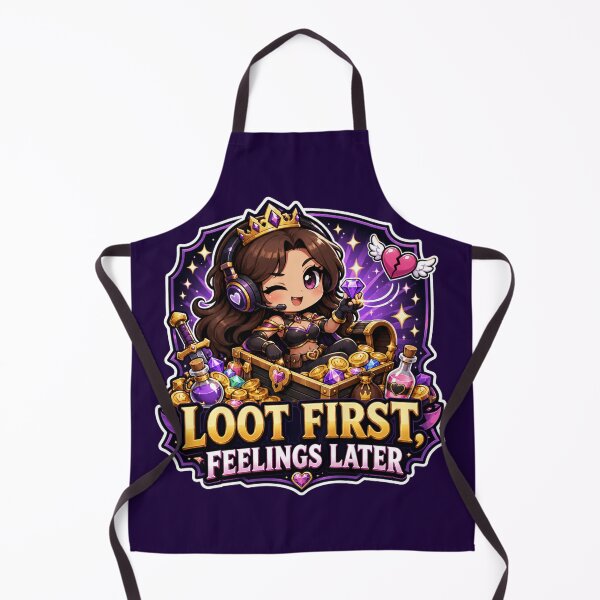Item preview, Loot First Feelings Later designed and sold by Super Glopz.
