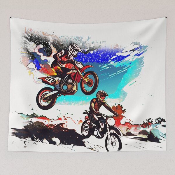 Item preview, Racing To Win - Motocross Racers designed and sold by NaturePrints.