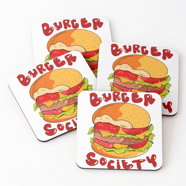 Item preview, Burger Society – Retro Cheeseburger Food Lover Illustration designed and sold by chupichapa.