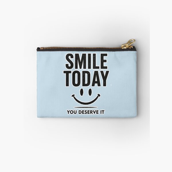 Item preview, Smile Today You Deserve It Vintage Motivational Quote Smiley Aesthetic Design designed and sold by MartBook.