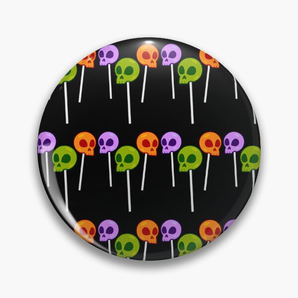 Item preview, Halloween Skelly skull lollipops line array designed and sold by AngelPainter.