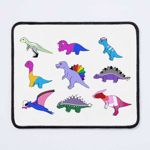 Item preview, Pride Dinosaurs designed and sold by SilverShadow35.