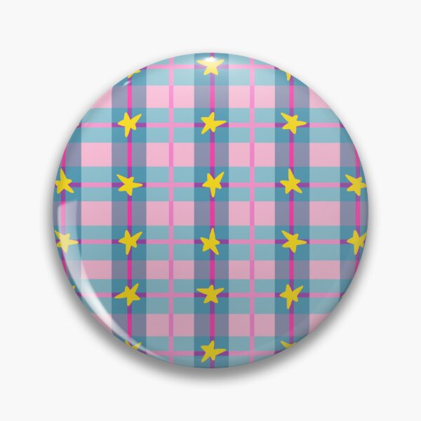 Item preview, plaid star pattern designed and sold by trinketgal.