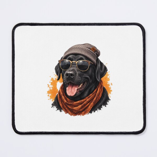 Item preview, CSK 27 Cool Labrador – Hipster Dog with Beanie and Sunglasses designed and sold by CSK27.