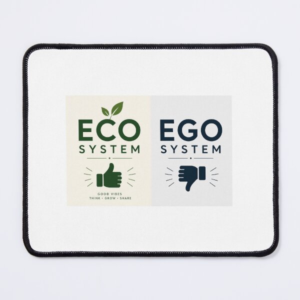 Item preview, Eco system ego system sticker designed and sold by Navitaloves.