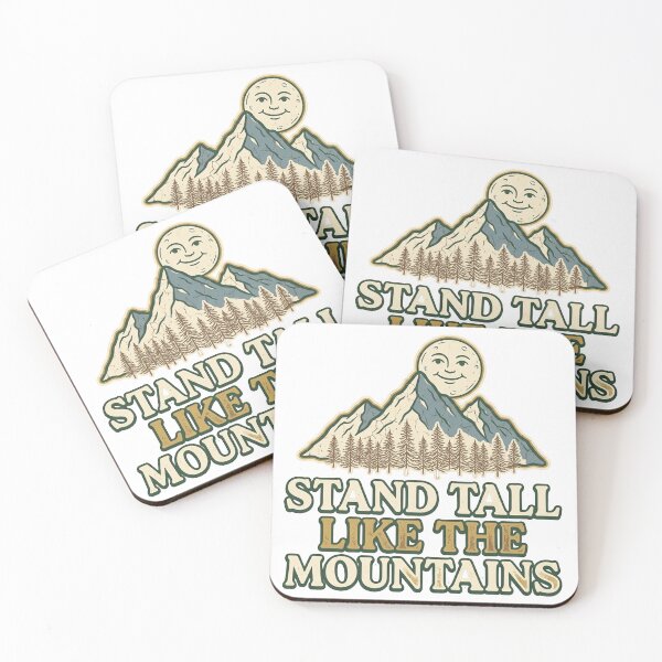 Item preview, Stand Tall Like The Mountains Retro Outdoor  designed and sold by PlushFutura.