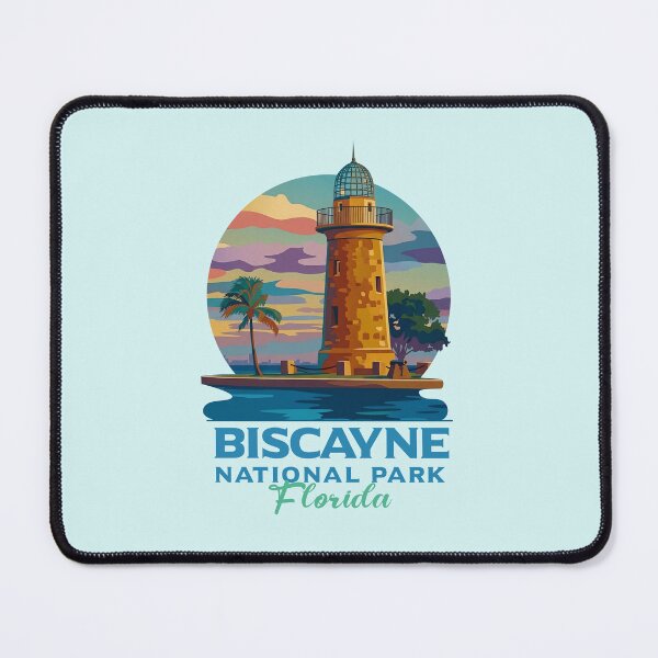 Item preview, Biscayne National Park Florida Vintage Lighthouse designed and sold by LinaValearte.