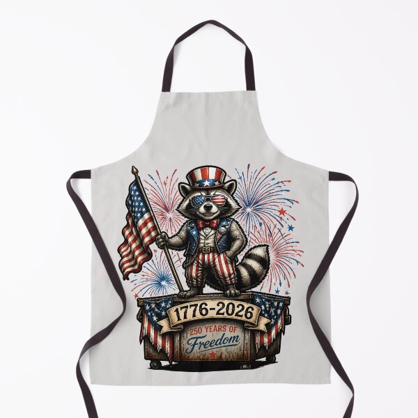 Item preview, 250 Years Of Freedom Raccoon | Patriotic Raccoon | America 250 | Funny 4th Of July Design | USA Independence Day Sublimation designed and sold by VectorJoy.