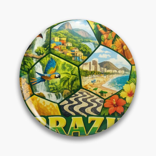 Item preview, Brazil Soccer 2026 Shirt - Rio de Janeiro Football Gift for Brazil Fans designed and sold by UrbanPrintVibes.