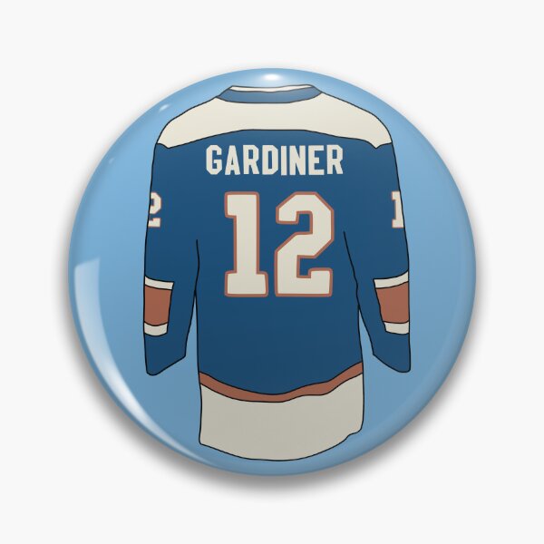 Item preview, Jenn Gardiner #12 Vancouver Goldeneyes Home Jersey PWHL designed and sold by EL Art.