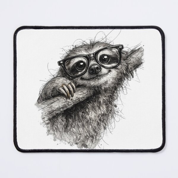 Item preview, CSK 27 - Sloth with glasses designed and sold by CSK27.