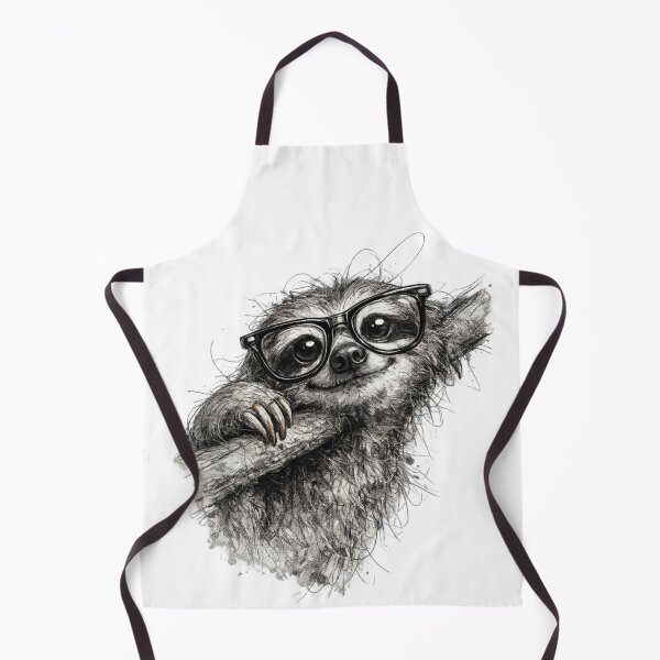Item preview, CSK 27 - Sloth with glasses designed and sold by CSK27.