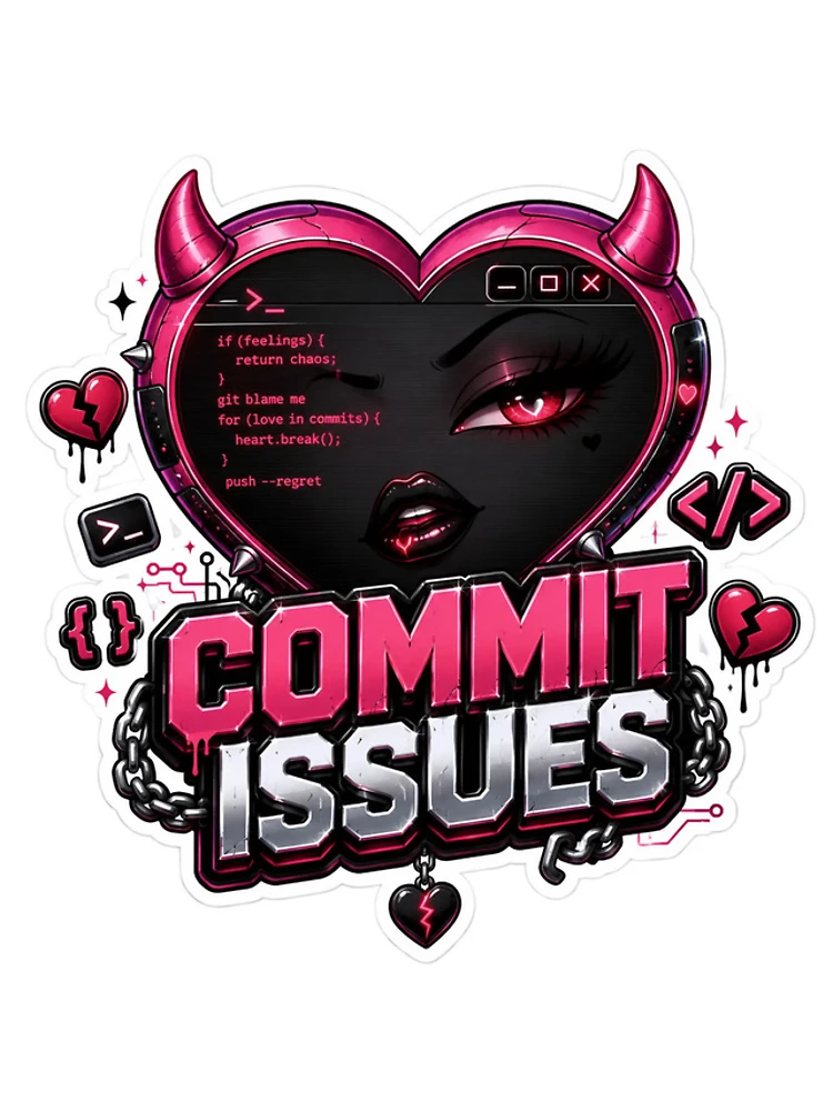 Thumbnail 4 of 4, Samsung Galaxy Phone Case, Commit Issues designed and sold by DebugLab.