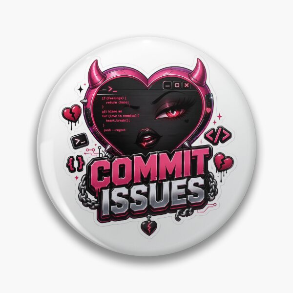 Item preview, Commit Issues designed and sold by DebugLab.