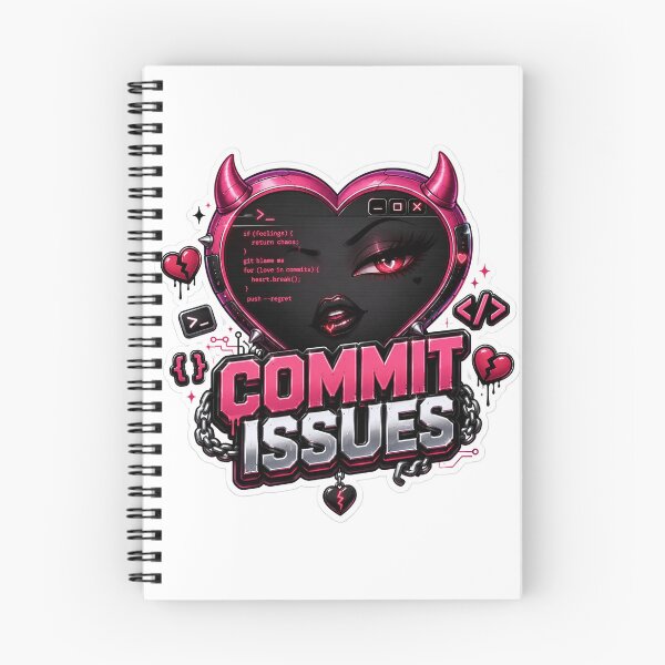 Item preview, Commit Issues designed and sold by DebugLab.