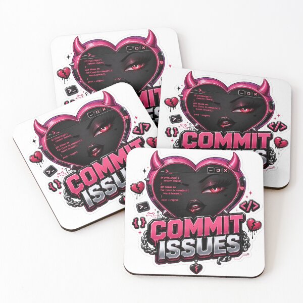 Item preview, Commit Issues designed and sold by DebugLab.