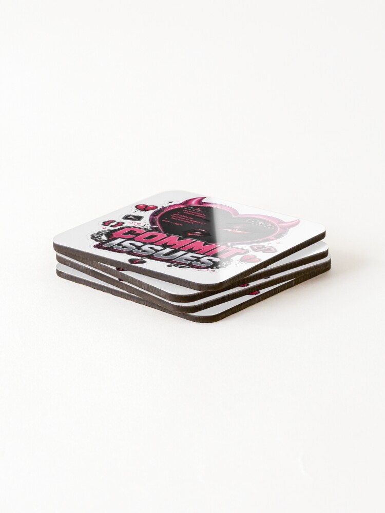 Thumbnail 4 of 5, Coasters (Set of 4), Commit Issues designed and sold by DebugLab.