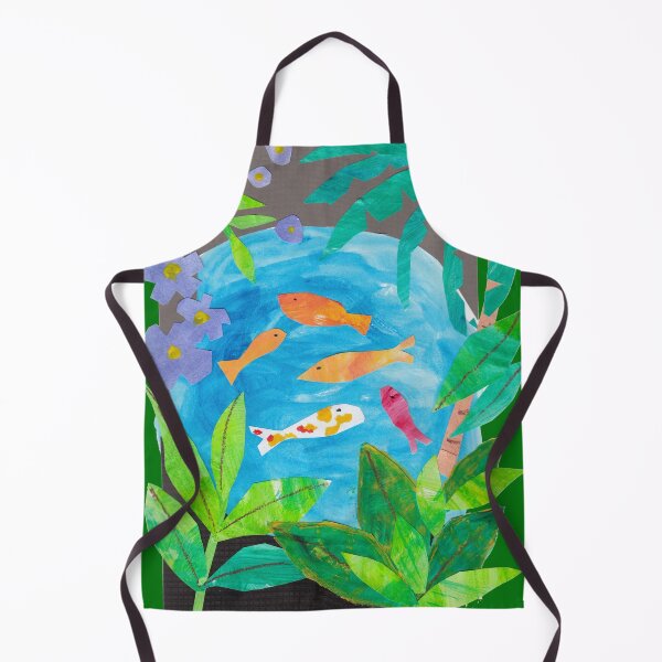 Item preview, Koi Fish at the Botanical Gardens designed and sold by MaryKunzGoldman.