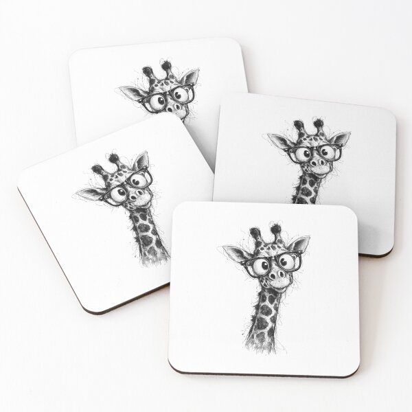 Item preview, CSK 27 - Giraffe with glasses designed and sold by CSK27.