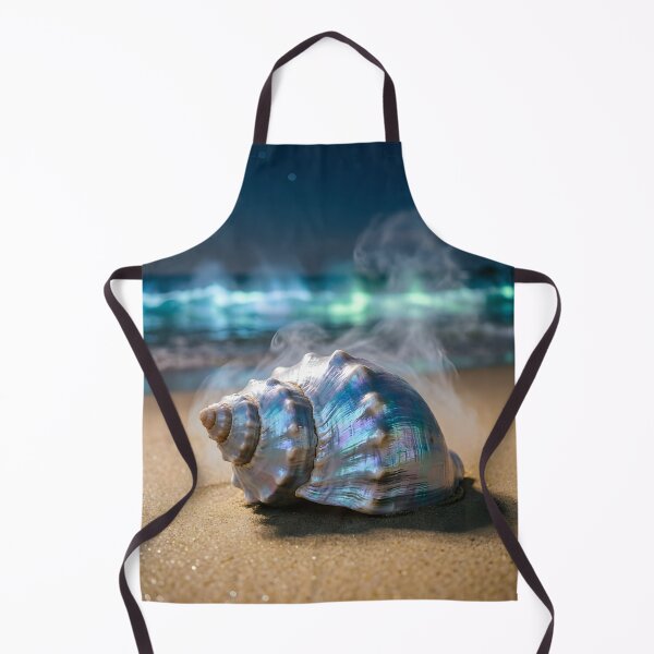 Item preview, Mystical Seashell on Moonlit Beach designed and sold by Roanemermaid.