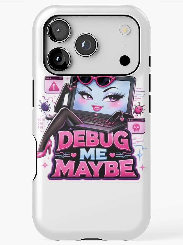 Thumbnail 1 of 4, iPhone Case, Debug Me Maybe designed and sold by DebugLab.