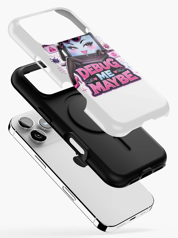 Thumbnail 2 of 4, iPhone Case, Debug Me Maybe designed and sold by DebugLab.