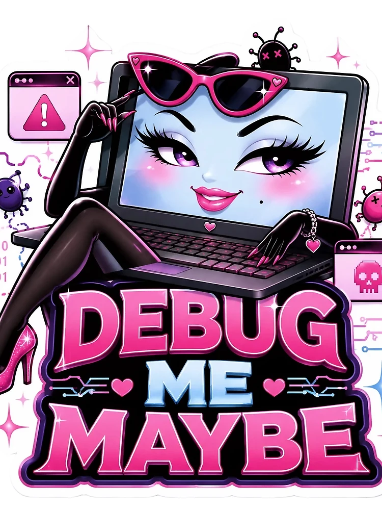 Thumbnail 3 of 3, Scarf, Debug Me Maybe designed and sold by DebugLab.