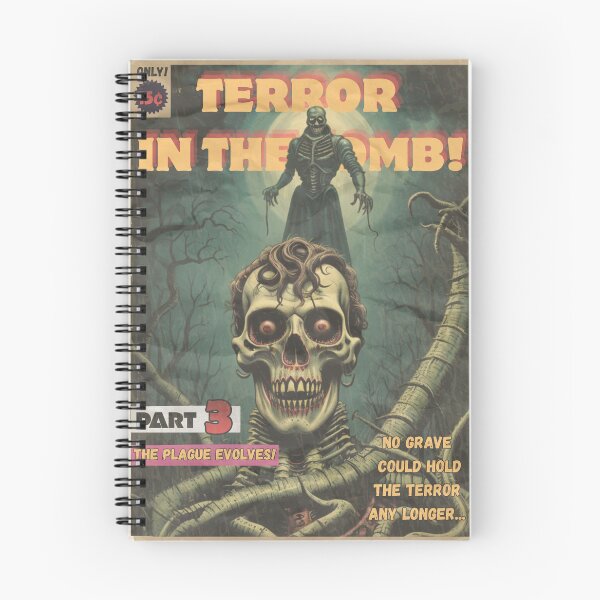 Item preview, Terror In The Tomb Horror Magazine Cover Vol.1 No.3 designed and sold by 8MegaCreativeStudio.