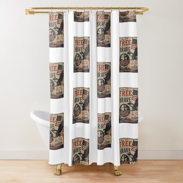 Item preview, Home of the Free Because of the Brave Vintage 4th of July Design designed and sold by PMDesignStudio.