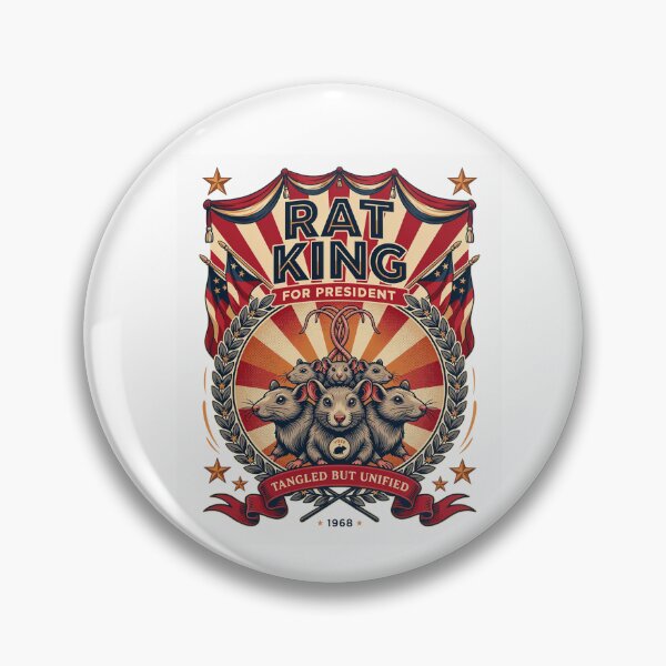 Item preview, Rat King for President Shirt - Funny Absurdist Political Humor Gift designed and sold by EXATEES  ⭐⭐⭐⭐⭐.