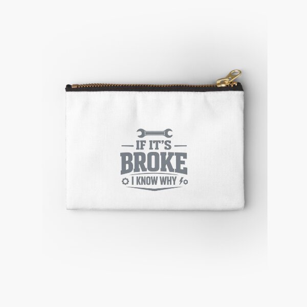 Item preview, Funny HVAC Technician Quote - "If it's Broke I know why" - HVAC Quote designed and sold by FrozenHeat97.