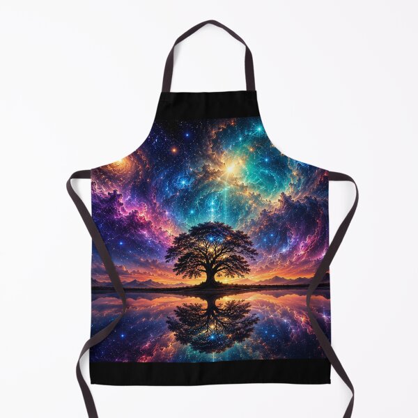 Item preview, Cosmic tree and nebula reflection designed and sold by OandSDesigns23.