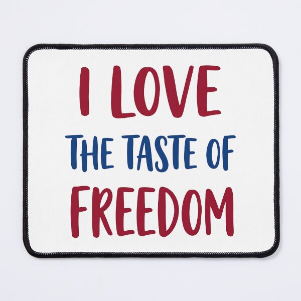 Item preview, I Love The Taste Of Freedom Funny 4th Of July Matching Couple designed and sold by Canvas Vibe Studio.