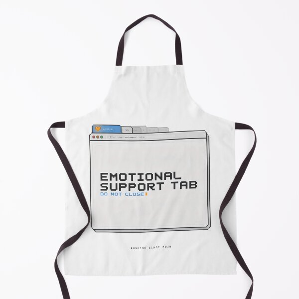 Item preview, Emotional Support Tab Shirt - Funny Internet Browser Tech Humor Tee designed and sold by EXATEES ⭐⭐⭐⭐⭐.