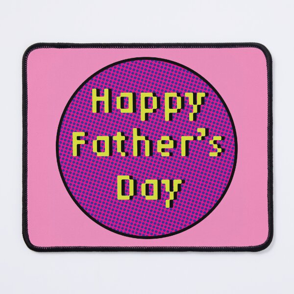 Item preview, Father’s Day Vibrant Op art Typography designed and sold by cremedecolor.
