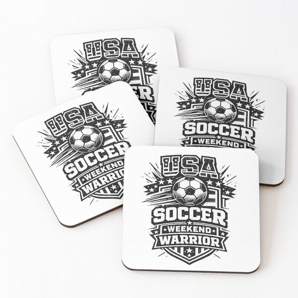 Item preview, USA Soccer Weekend Warrior Patriotic Soccer Shirt designed and sold by DREAMBURN™.