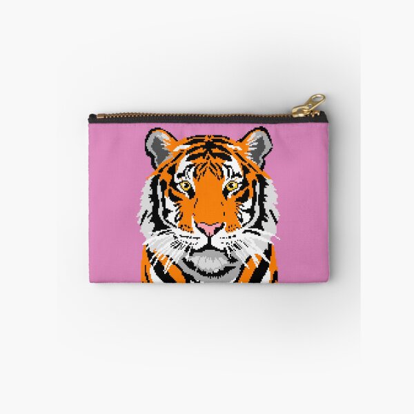 Item preview, Wild Tiger Pixel Art designed and sold by LilSeashell.