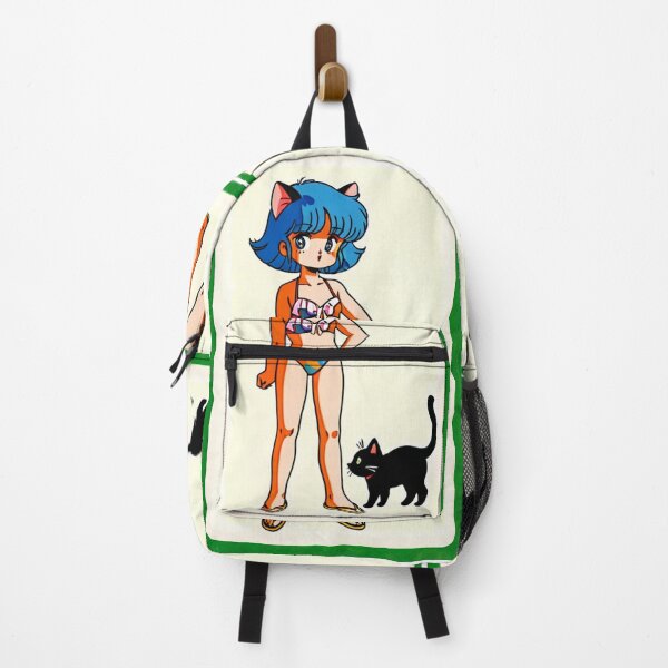 Item preview, Character - Cat Girl Striped Retro Bikini designed and sold by DoodyPets.