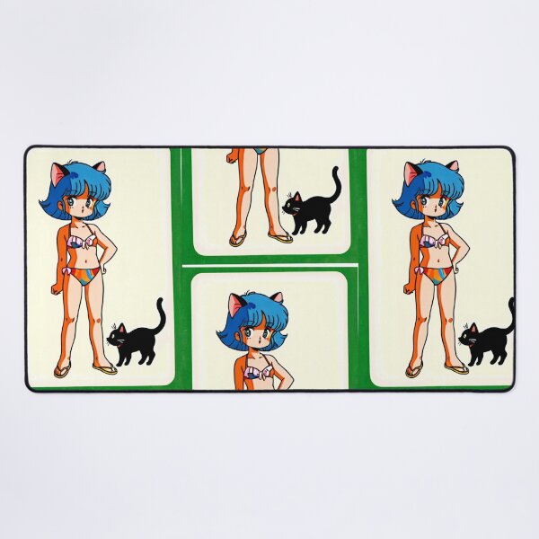 Item preview, Character - Cat Girl Striped Retro Bikini designed and sold by DoodyPets.