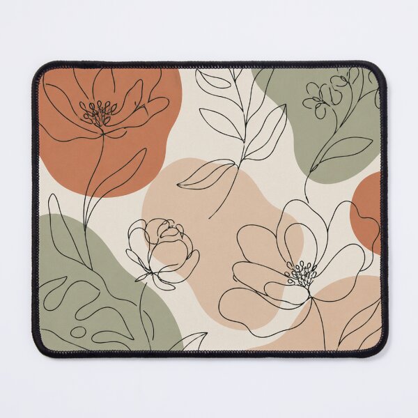 Item preview, Minimalist Boho Floral Line Art designed and sold by Owcomm.