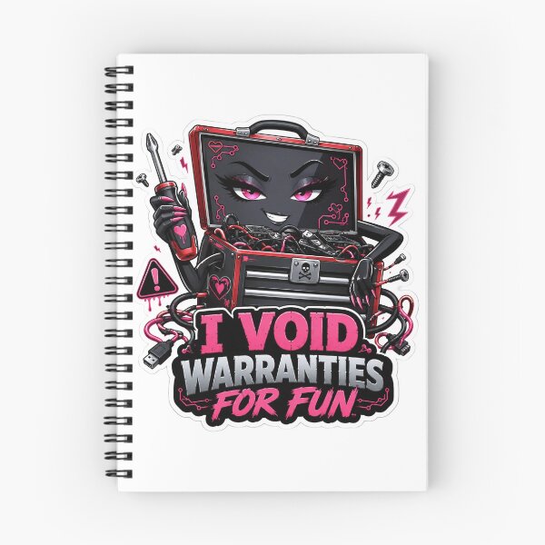 Item preview, I Void Warranties for Fun designed and sold by DebugLab.