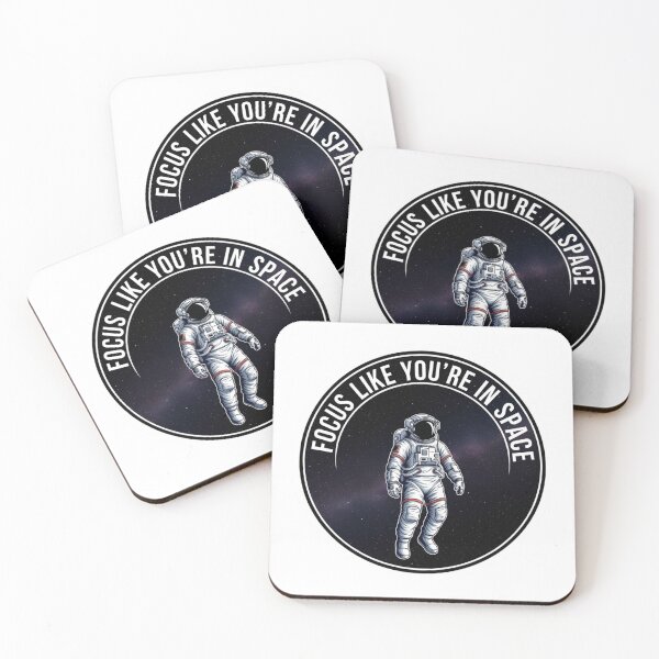 Item preview, Focus Like You're in Space – Astronaut Motivation Design | Deep Focus & Productivity Mindset designed and sold by Altair_.