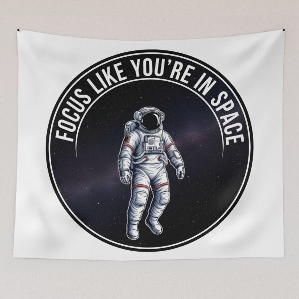 Item preview, Focus Like You're in Space – Astronaut Motivation Design | Deep Focus & Productivity Mindset designed and sold by Altair_.