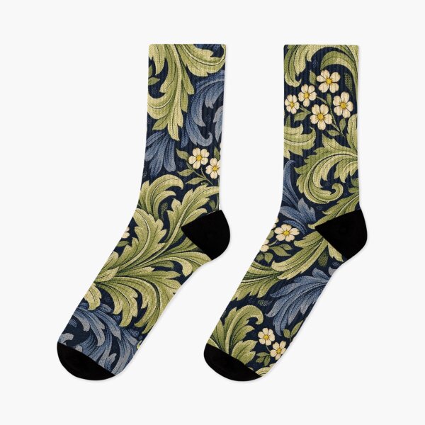 Item preview, Vintage Acanthus Leaf and Botanical Floral Pattern designed and sold by Owcomm.