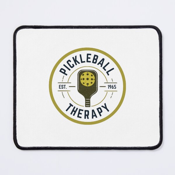 Item preview, Pickleball Therapy Vintage Paddle Design designed and sold by Rally Ink Designs.