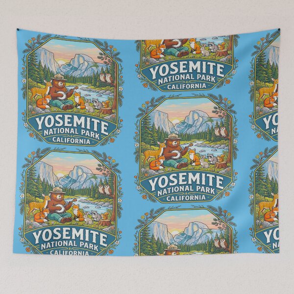 Item preview, Yosemite National Park Ranger Smoky Bear Wildlife designed and sold by TeeARTHY.