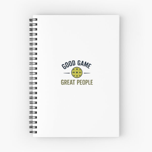 Item preview, Good Game Great People Pickleball Design designed and sold by Rally Ink Designs.