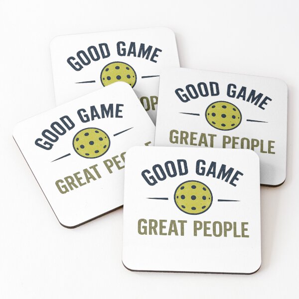 Item preview, Good Game Great People Pickleball Design designed and sold by Rally Ink Designs.