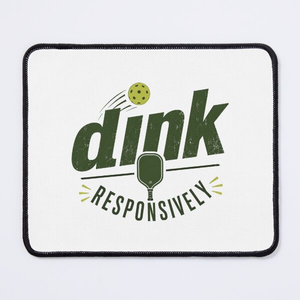 Item preview, Dink Responsively Pickleball Vintage Design designed and sold by Rally Ink Designs.